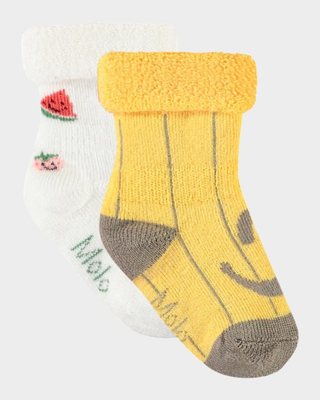 Kid's Nodda 2-Pack Socks, Size Newborn